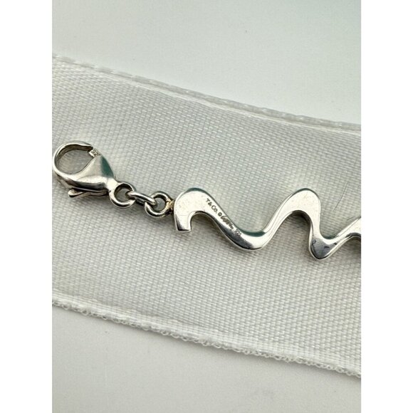 Tiffany & Co. Frank Gehry Equus Link Bracelet Sterling Silver Sculptural Design - Picture 5 of 7